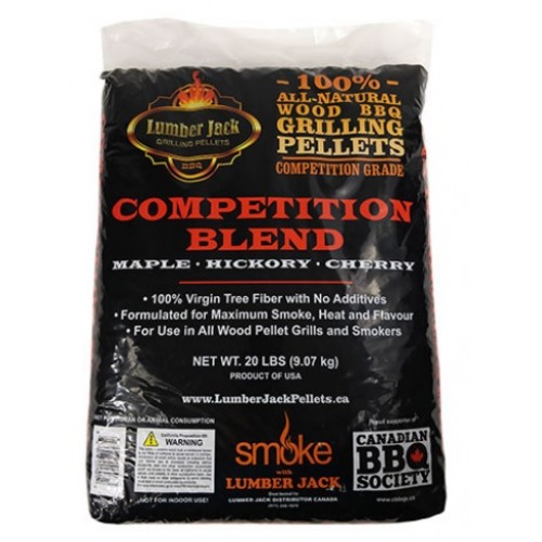 COMPETITION BLEND LUMBER JACK BBQ PELLETS 40LB